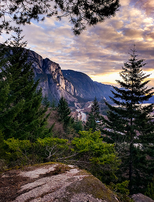 The Stawamus Chief, from Smoke Bluffs Park